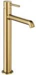 Praustuvo baterija KFA Stovima antstalė su Click Clack kam&scaron;čiu Moza Mini 5032-632-39 Brushed Light Gold