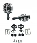 Mtb dviračio pedalai spd Xlc pd-s17 + juodi blokeliai