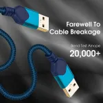 Usb 3.0 A į A duomenų kabelis 1.5m, raudonas