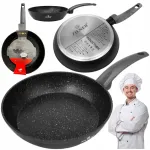 Granitinė keptuvė 20cm tradicinė 5x greitesnis įkaitimo laikas dujinė indukcinė