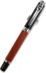 Noble Jinhao 8802 raudonmedžio ra&scaron;iklis su juodu dangteliu