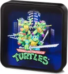 Numskull oficialus tmnt akrilinis logotipo stalinė lempa-sieninis &scaron;viestuvas miegamajam, biurui, namams, studijoms, darbui - oficiali teenage mutant ninja turtles atributika