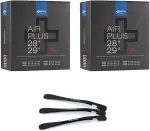 Schwalbe Sv19ap Air Plus dviračio vidinės padangos 40 mm 28 29 colių (40/62-622) su 3 Mszweirad metalinėmis padangų montiruotėmis, 2 vnt.