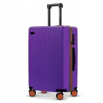 Kelioninis Benzi Didelis lagaminas, tylūs ir pasukami 360&deg; ratukai, Tsa užraktas, Abs, violetinis
