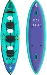 Pripučiama baidarė Aquatone BLAST 13'6"