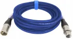 Profesionalus mikrofoninis kabelis Sommer Stage mėlynas Xlr-xlr 4m