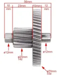 Other TARPINIS REŽIMAS GY6-50 PAspirtukas 4T ZIPP ROUTER ROMET