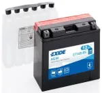 EXIDE YT14B-BS / ET14B-BS AKUMULIATORIUS 12Ah AGM