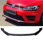 Vw Golf 7 Vii buferio lip spoileris Golf 7 juodas blizgus Abs