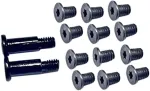 Jintai Suyitai 2 vnt. Accs tipo varžtai ir 12 vnt. apatinio dangtelio pakeitimas, skirtas Dell Xps 9343 9350 9360 7590 9550 9560 9570 Precision 5510 5520 5530 5540