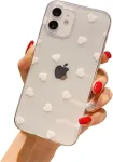 Einaily dėklas, skirtas iphone 15 pro, skaidrus telefono dėklas, skirtas iphone 15 pro, madingas ir stilingas ra&scaron;tas, itin plonas tpu silikoninis &scaron;irdelės formos rėmelis, skirtas iphone 15 pro, atsparus smūgiams ir įbrėžimams