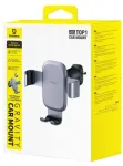 Baseus Car Mount Metal Age Go Gravity Phone holder (Air outlet Version) Gray (C40478701813-00)