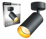 Halogeninis Led Gu10 lubų &scaron;viestuvas Spot Lampa Kinkiet Reflektor auksinis