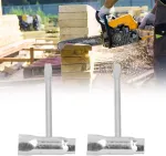 Ftvogue 2 vnt. T formos anglinio plieno grandininio pjūklo kombinuotas galvučių raktas sodo įrankių priedai 13 x 19 mm