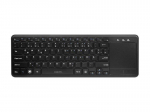 Logilink Belaidė klaviatūra mit Touchpad, 2,4 GHz, juodas