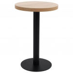 Bistro staliukas, &scaron;viesiai rudos spalvos, 50cm, MDF