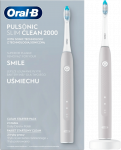 Elektrinis dantų &scaron;epetėlis Oral-B Pulsonic Slim Clean 2000, pilkos spalvos