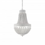 Pakabinamas &scaron;viestuvas Ideal Lux Suspended lamp with 6 lights MONET, E14, baltas