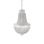 Pakabinamas &scaron;viestuvas Ideal Lux Suspended lamp with 6 lights MONET, E14, baltas