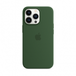 Apple iPhone 13 Pro Silikoninis dėklas su MagSafe, Žalias (Clover)