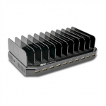 Tripp Lite | 10 prievadų USB įkrovimo stotis su reguliuojama saugykla | U280-010-ST-CEE