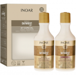 INOAR Absolut Daymoist Duo Kit - priemonių rinkinys chemi&scaron;kai pažeistiems plaukams 2x250 ml