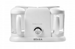 Trintuvas - garintuvas BEABA BABYCOOK PLUS 4IN1, Baltas/Sidabrinis
