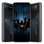 Asus ROG Phone 6 BATMAN Edition Night Juodas, 6,78", AMOLED, 1080 x 2448 pikseliai, MediaTek, Dimensity 9000+ (4nm), vidinė RAM 12 GB, 256 GB, Dvi SIM, Nano-SIM, 3G, 4G, 5G kamera 50+13+5 MP, antrinė kamera 12 MP, Android 12, 6000 mAh