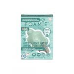 Kietasis prausiklis vaikams Foamie Kids 2 in 1 Shower Body Bar For Kids Turtelly Cool, tinka odai ir plaukams