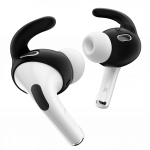 KeyBudz Earbuddyz for AirPods Pro Gen 2 - Improved Fit and Sound Quality, Durable Silicone Hooks - Juodas