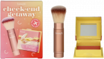 Benefit Cheek-End Getaway Set rinkinys (Shellie Blush skaistalai,6 g + Multitasking Cheek &scaron;epetėlis)