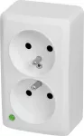 LIZDAS MONTUOJAMAS ANT PAVIR&Scaron;IAUS DVIGUBAS BERG/3743-00/EPN 250 V 16 A Elektro-Plast