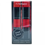 Set Duo MAC Versicolour Varnish Shining Lūpų blizgis Bright, 2 pcs 8.5 ml