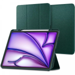 Spigen Urban Fit - dėklas skirtas Apple iPad Air 11 M3 2025 / M2 2024 / Apple iPad Air 10.9 5th-4th gen. 2022-2020 Midnight Žalias
