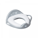 Tega Kūdikių mink&scaron;ta tualeto kėdutė Pelėdos pilka