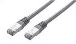 C-TECH kabelis patchcord Cat5e, FTP, pilkas, 20m
