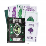 Bicycle Disney Villains Žaidimo Kortos (Žalios)