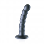 Ouch By Shots Ouch! Beaded Silicone G-Spot Intimate Device 13 cm Metallic Finish