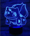 Lempa 3D Led Pokemon Bulbasaur
