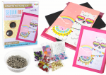 Lean Toys Kūrybinis rinkinys LeanToys su blizgučiais ir rėmu