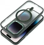 MATTE MAG COVER dėklas, suderinamas su MagSafe, skirtas IPHONE 15 žalias