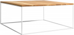 Customform Kavos staliukas, TENSIO WOOD 80, 80x80x45 cm, Baltas