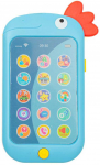 Lavinantis žaislinis telefonas Baby Mix mėlynas