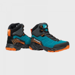 Vyri&scaron;ki žygio batai Scarpa Rush TRK GTX - 45.5 - Tamsiai žalia (military - mustard)