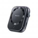 4Kom Yesido Power bank 5000mAh YP59 3in1 - Typ C - magnetinis belaidis 15W juodos spalvos