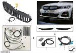 Bmw Priekinis Ziergitter Iconic Glow 3 G20 G21 Originalus 63172466703