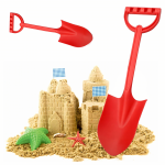 Realprices Kastuvas, smėlio kastuvas paplūdimio smėlio dėžėms, stiprus, didelis, XXL, 64 cm
