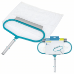 &bdquo;Bestway 58661 AquaNet Deluxe&ldquo; baseino lapų rinkimo tinklas, 50 x 48 x 2,8 cm