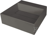 Granitinis praustuvas Deante Correo, 40x40 cm, CQR_TU4M, Anthracite metallic