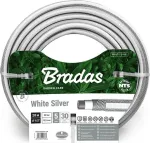 Bradas Sodo žarna 1/2 20m NTS Baltas Sidabrinis WWS1/220 BRADAS 5335